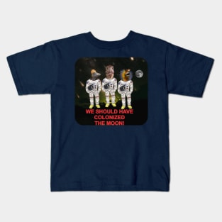 DAcolonizeMOON Kids T-Shirt